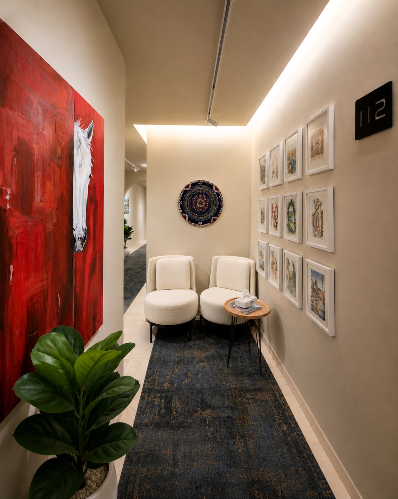 Gallery corridor