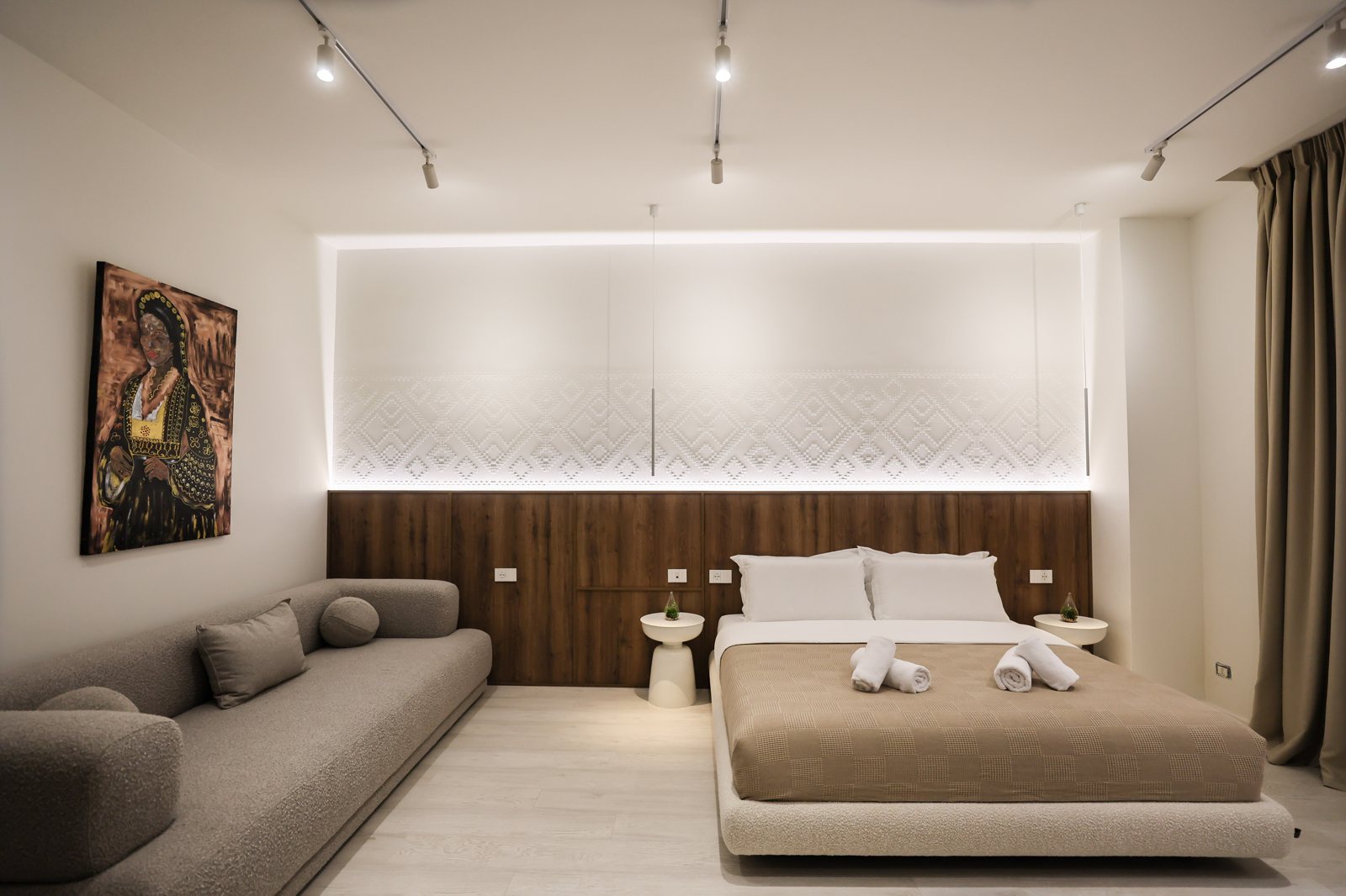 Elegant room at A Gallery Hotel